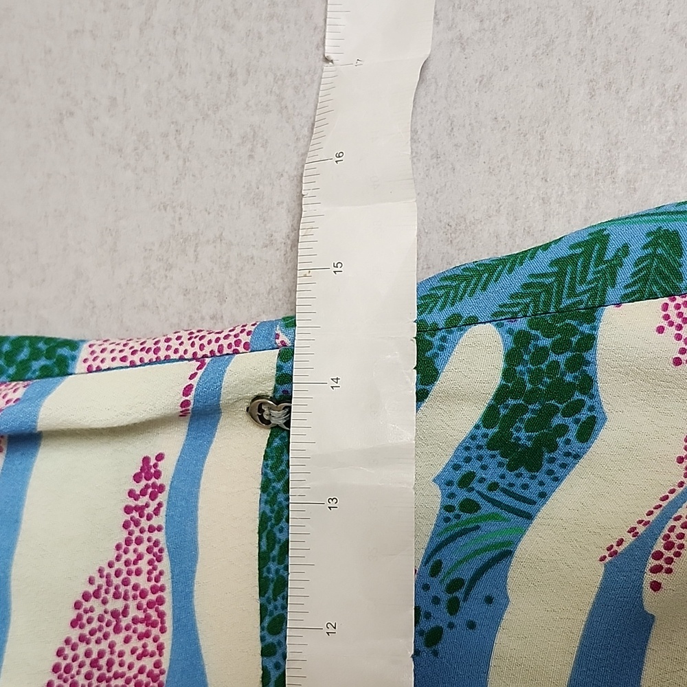 Ottod'ame midi dress Size 4/S tropical print - Picture 5 of 11
